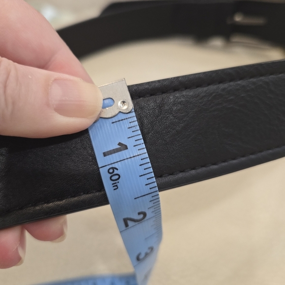 Dickies Men's Genuine Leather Belt Black 1.5" Width 36-39 L - Picture 5 of 5